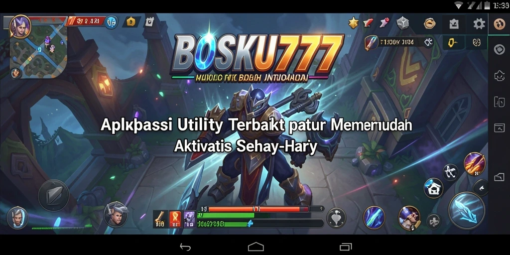 Tampilan utama BOSKU777 yang intuitif dan praktis.