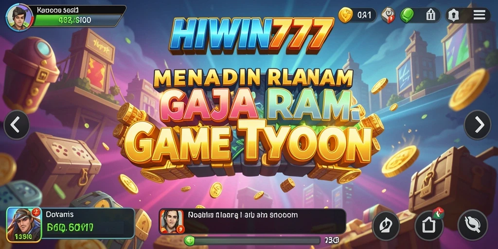 Tangkapan layar gameplay HIWIN777 yang menunjukkan aktivitas Tycoon yang seru.