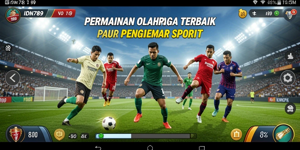 Tampilan gameplay seru dan interaktif di IDN789.