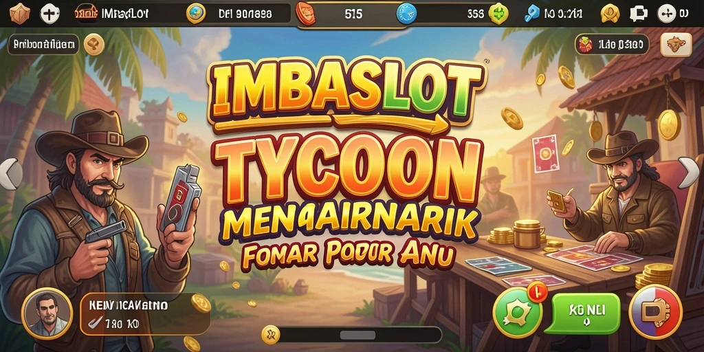 Tampilan menarik dari gameplay IMBASLOT yang seru dan mendebarkan.