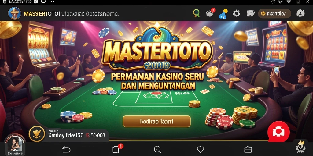 Tampilan gameplay MASTERTOTO yang seru dan menarik.