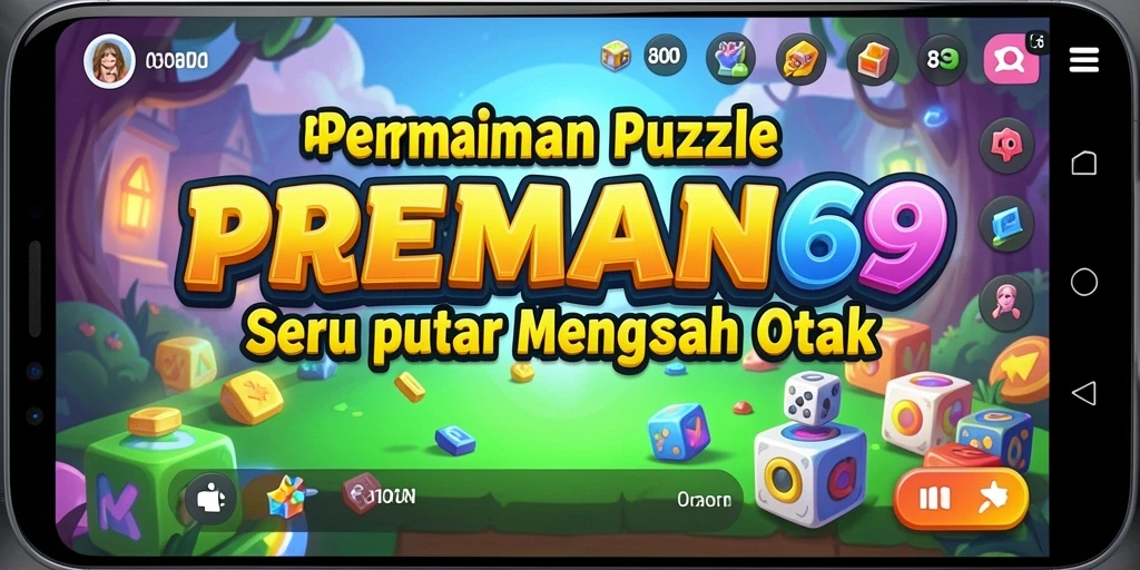 Tampilan gameplay seru dari PREMAN69 dengan berbagai tantangan puzzle.
