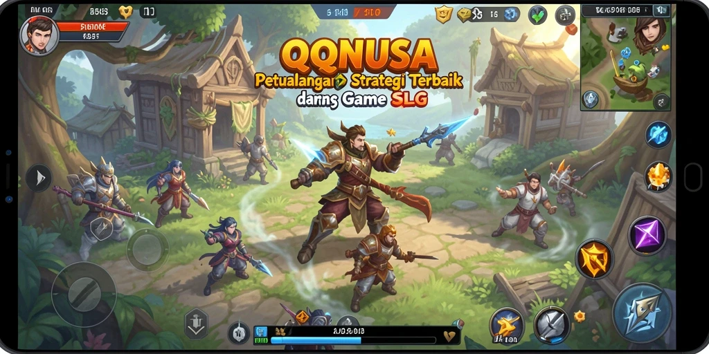 Tangkapan layar gameplay menampilkan strategi pertempuran yang mendebarkan.