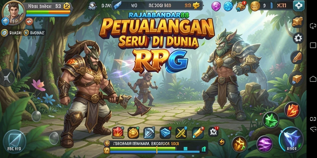 Gameplay RPG seru dan interaktif di RAJABANDAR88