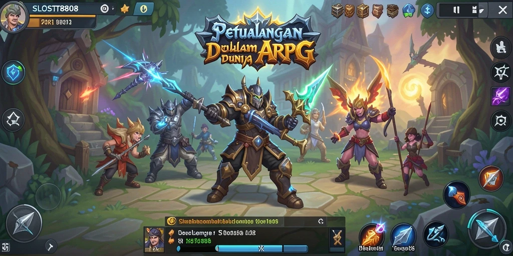 Tampilan utama gameplay SLOST8808 yang menarik dan penuh aksi.