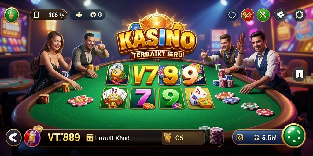 Tampilan menarik dari gameplay Kasino VT789 yang mengasyikkan.