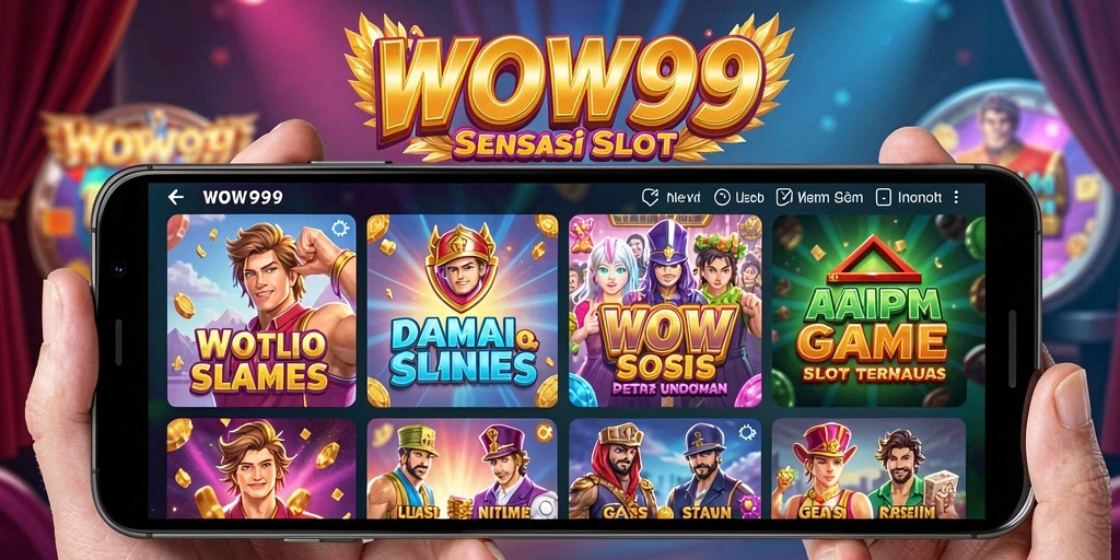 Tampilan gameplay WOW99 yang menarik dan penuh warna.