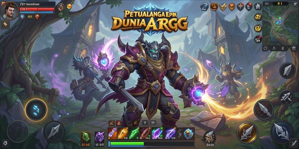 Gameplay ZK7 menunjukkan aksi penuh seru dalam dunia ARPG.